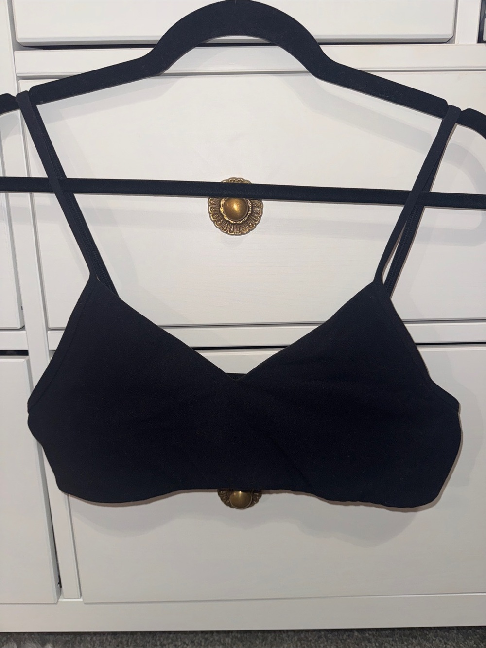 TNA Hold Tight Black Bralette